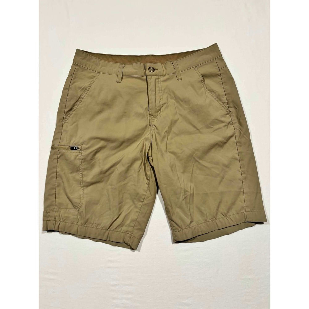 Eddie Bauer Horizon Guide Chino Shorts Mens 32 Tan Khaki Hiking EM31SH331P